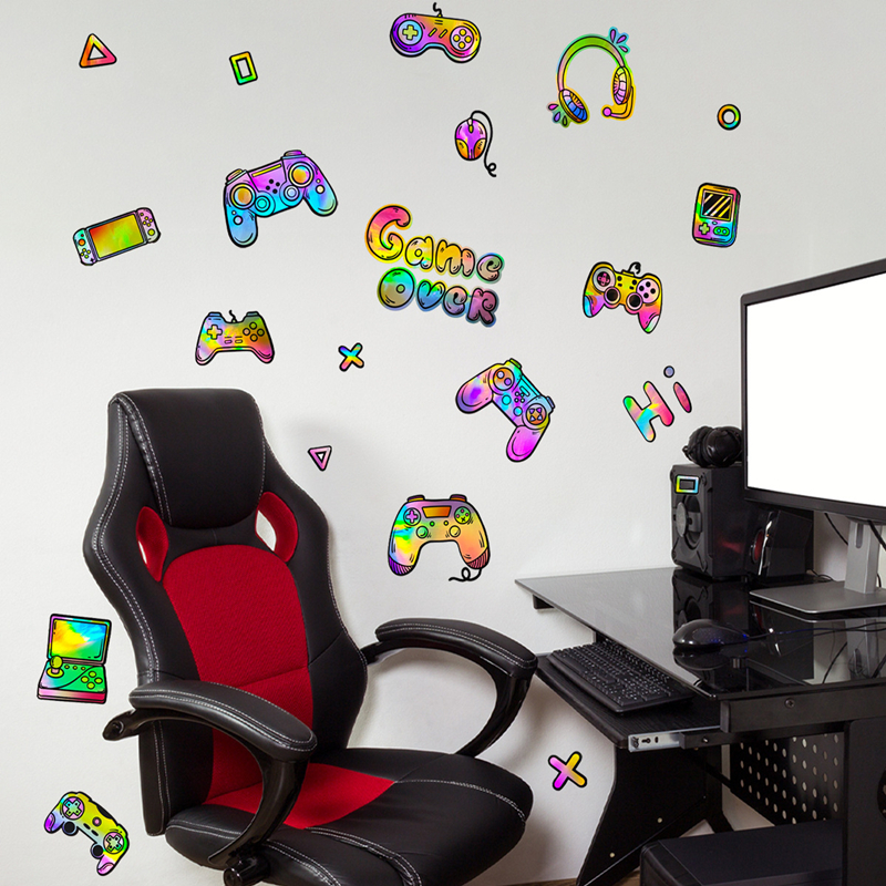 Gaming Console Game Zone - Laser Material Color Gradient Game Console