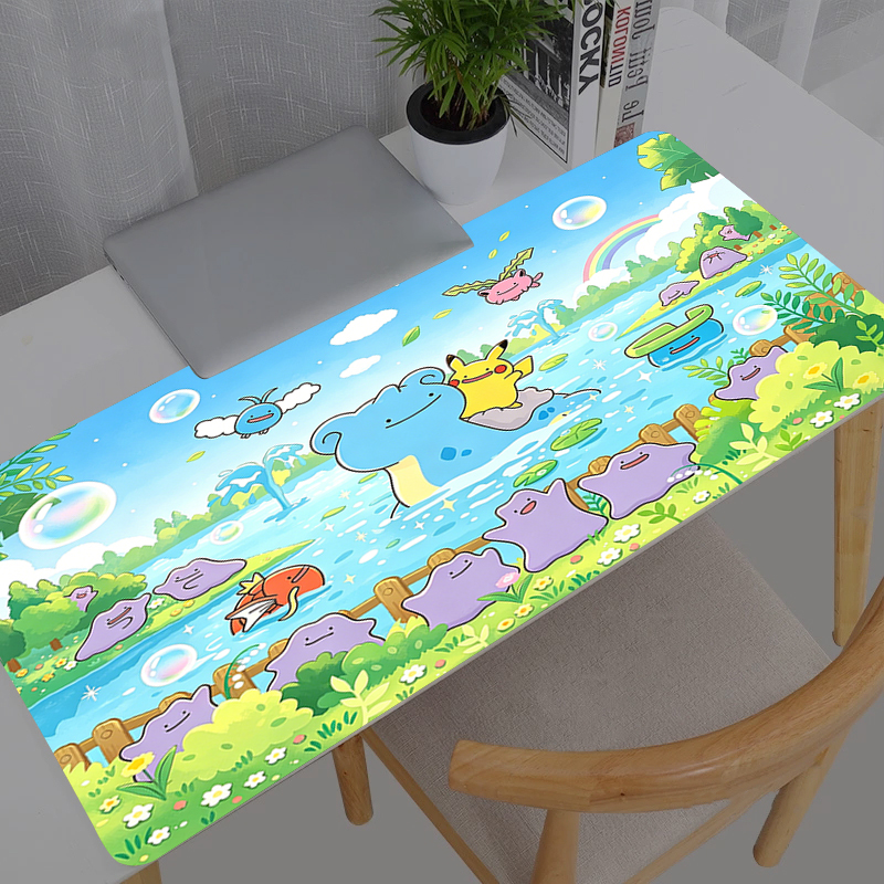 Gaming Console Desk - Mouse Pad Pokemon Pikachu Anime Durable