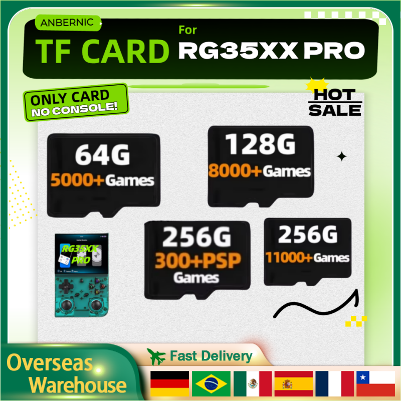 Gaming Console Retro - For ANBERNIC RG35XX PRO Memory Card