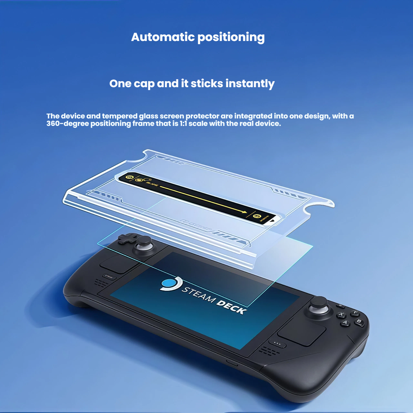 HD Tempered Glass Screen Prote - Console Gaming Steam 评论和价格