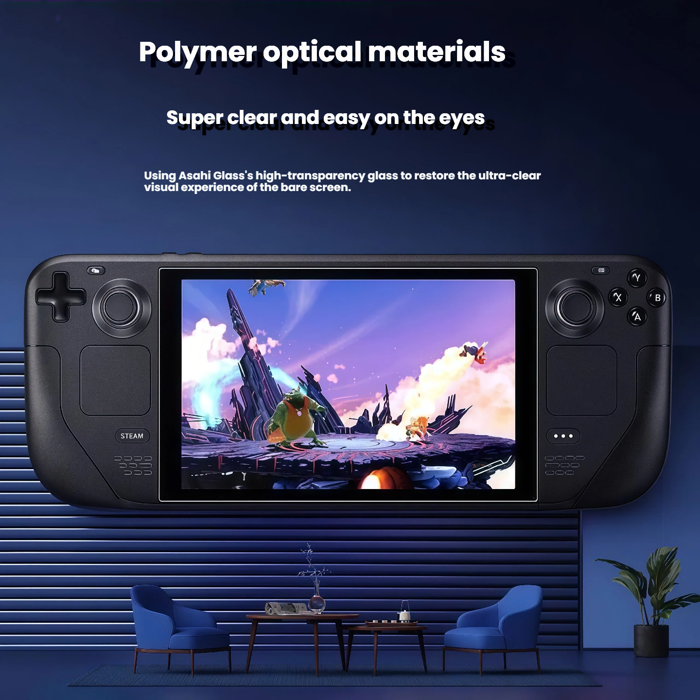 HD Tempered Glass Screen Prote - Console Gaming Steam 评论和价格
