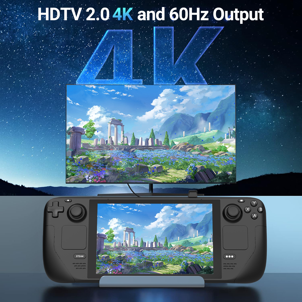5 In 1 USB-C Game Hub Type-C C - Console Gaming Steam 评论和价格