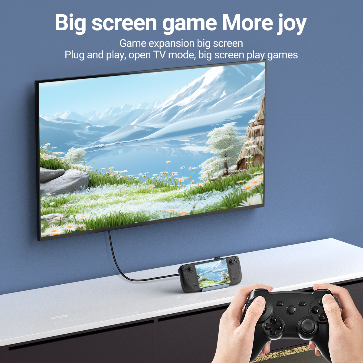 5 In 1 USB-C Game Hub Type-C C - Console Gaming Steam 评论和价格