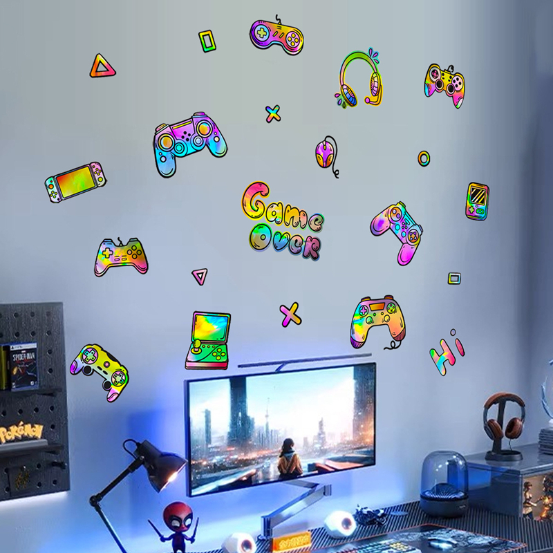 Laser Material Color Gradient  - Gaming Console Game Zone 评论和价格