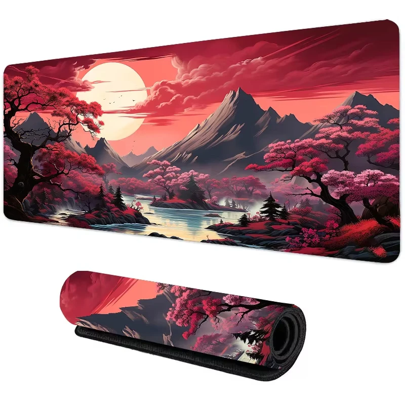Sunset Mountain View Silicone  - Gaming Console Desk 评论和价格