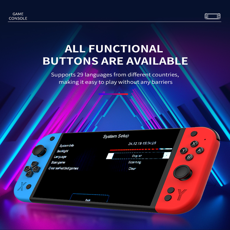 New G90 Retro Gaming Handheld  - Gaming Console 5 Year Old 评论和价格