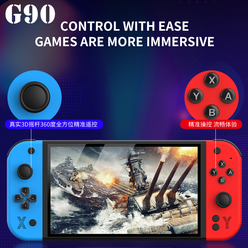 New G90 Retro Gaming Handheld  - Gaming Console 5 Year Old 评论和价格