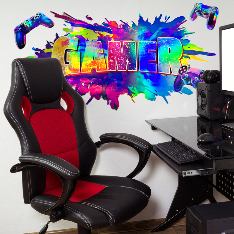 Laser Material Color Gradient  - Gaming Console Game Zone 评论和价格