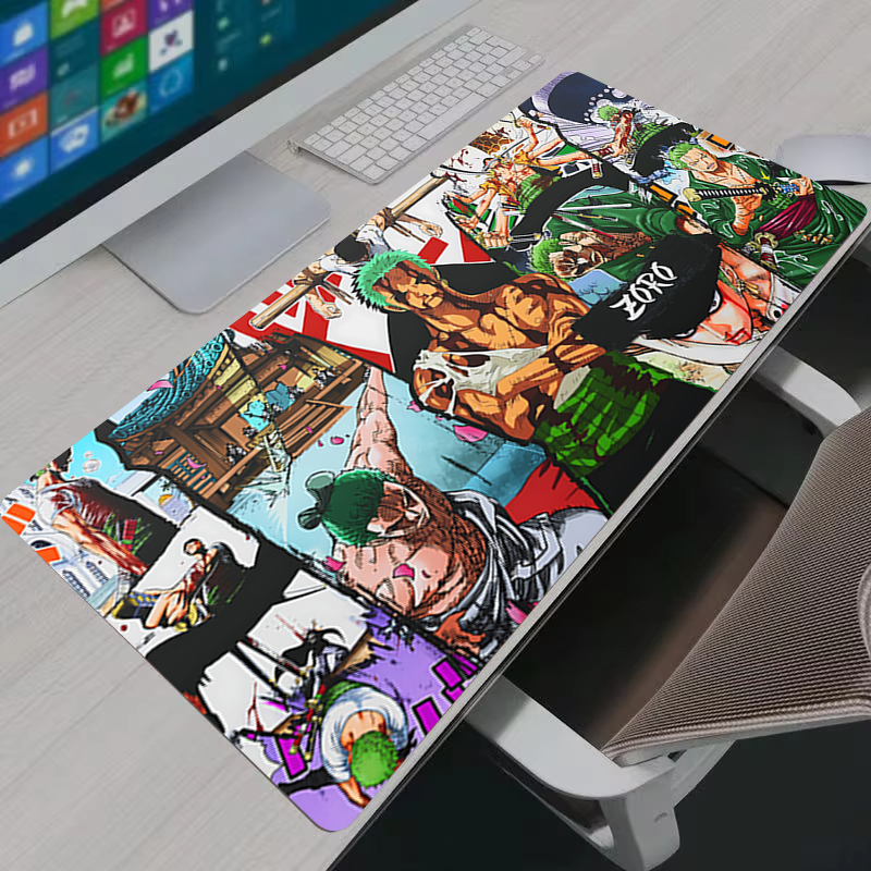 Mouse Pad PC Gamer Anime Desk  - Gaming Console Desk 评论和价格
