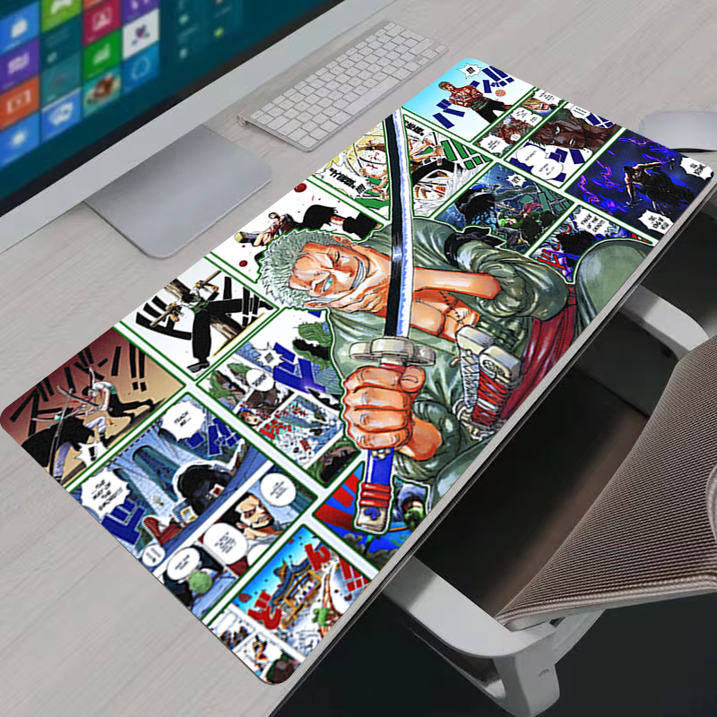 Mouse Pad PC Gamer Anime Desk  - Gaming Console Desk 评论和价格