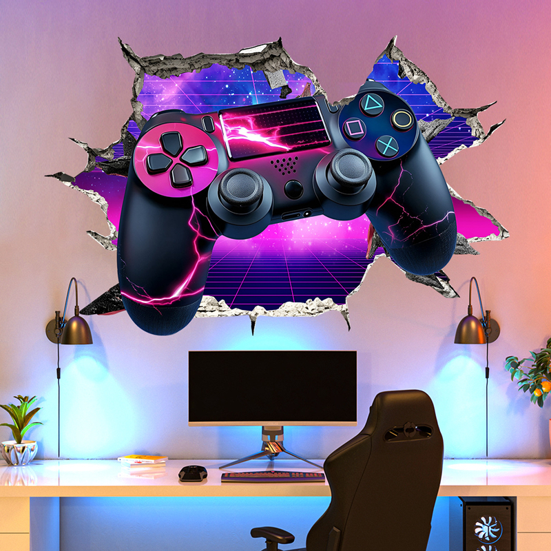 Larger Gaming Poster Walls Hol - Gaming Console Game Zone 评论和价格