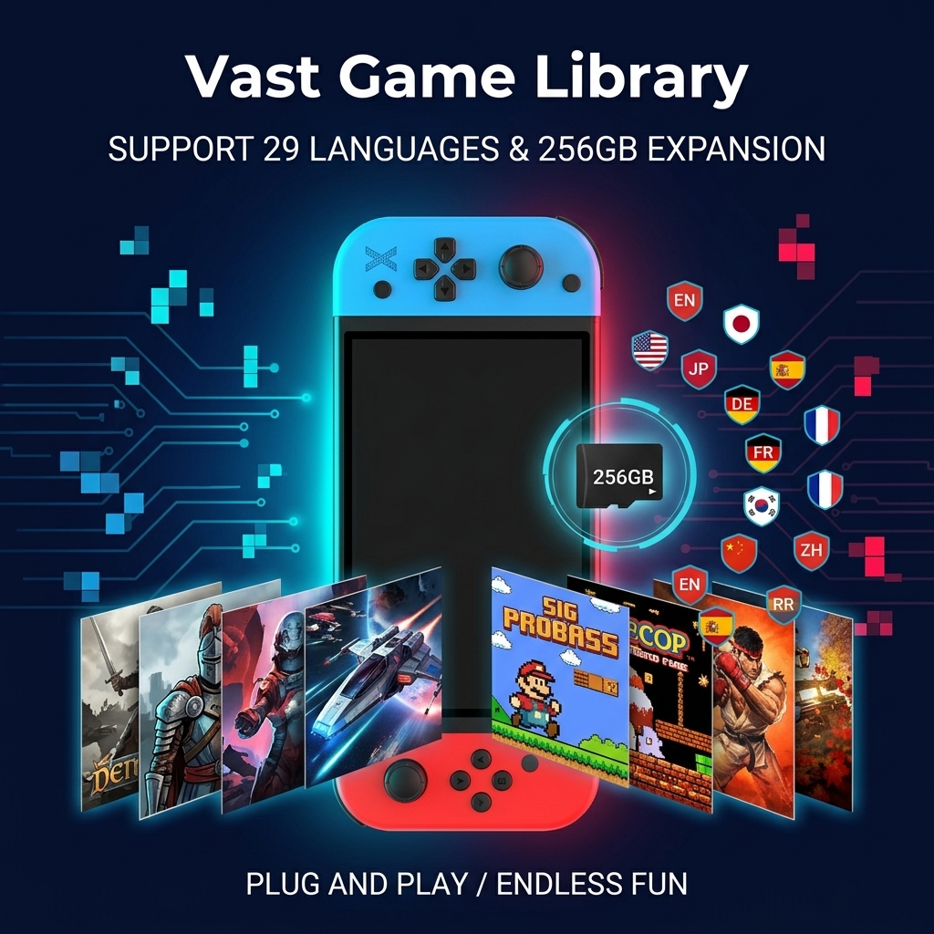 New G90 Retro Gaming Handheld  - Gaming Console 5 Year Old 评论和价格