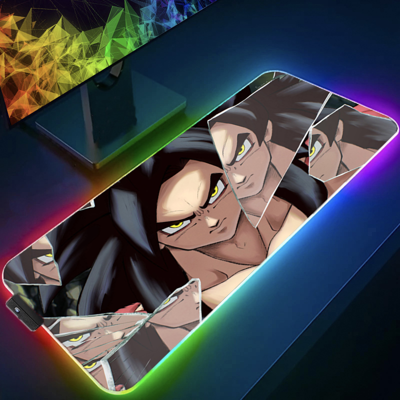 LED Mouse pad Dragon Ball Comp - Gaming Console Desk 评论和价格