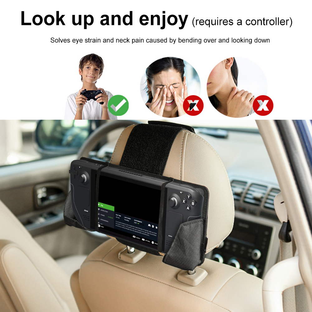 For Steam Deck Car Headrest Mo - Gaming Console Steam Deck 评论和价格