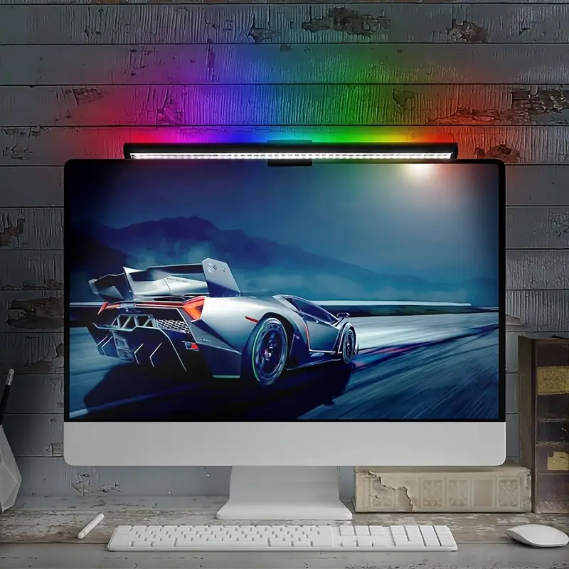 40CM RGB Atmosphere Table Lamp - Gaming Console Desk 评论和价格