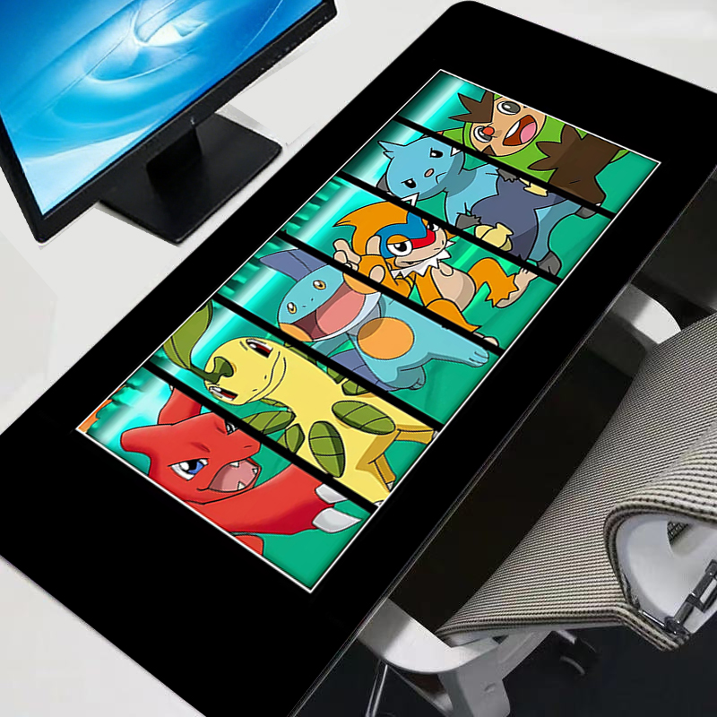 Mouse Pad Gamers Pokemon Pikac - Gaming Console Desk 评论和价格