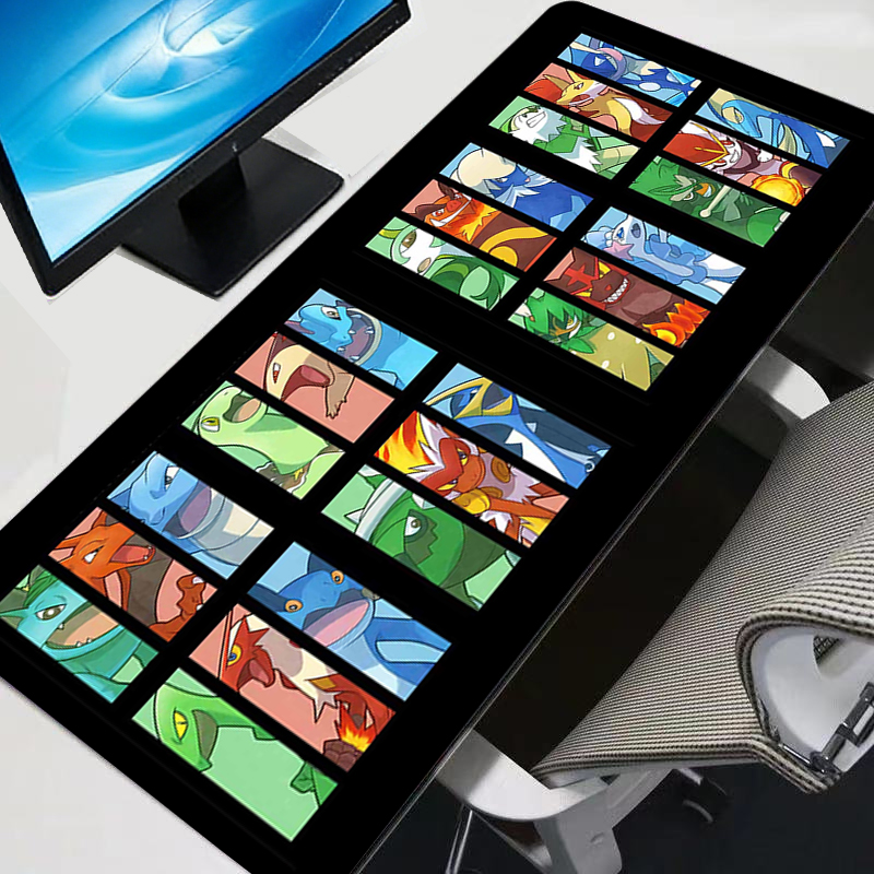 Mouse Pad Gamers Pokemon Pikac - Gaming Console Desk 评论和价格